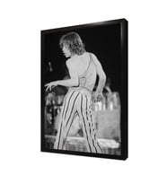 Mick Jagger Çerçeveli Mdf Tablo