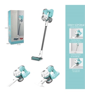 Dikey Elektrik Süpürgesi Yeşil-Gri (3 in1 ) Kapalı Kutu