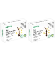Agarta El Yapımı Doğal Sabun 150GR Saç Dökülmesine Karşı (2 Li Set)