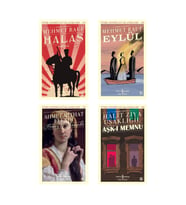 Eylül + Aşk-ı Memnu (günümüz Türkçesiyle) + Henüz 17 Yaşında + Halas - Kurtuluş- 4 Kitap Set