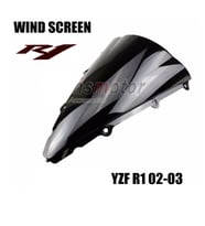 Yamaha R1 2002-2003 Siyah Cam