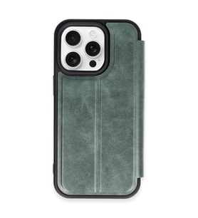 Iphone 14 Kılıf Flip Cover - Koyu Yeşil