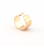 GOLD SARI RENKLİ EARCUFF KULAK KELEPÇESİ DÜZ MODEL EX093