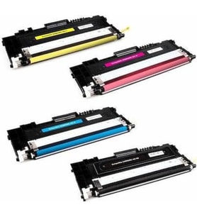 Xplus® Samsung CLT-406-CLP-360/365 -CLX-3300/3305FN-MUADIL Toner 1 Set (Çok Renkli)