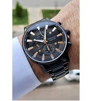 Ferrucci Fonksiyonları Aktif Çelik Erkek Kol Saati 45 mm Kasa Çap