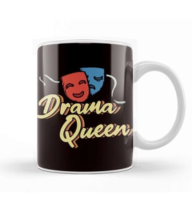 Queen Drama Theatre Geek Fan Broadway Actor Actress Acting Kupa Bardak Porselen