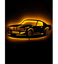 Araba Led Işıklı Tablo