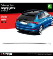 Skoda Scala Krom Bagaj Çıtası 2019-2023