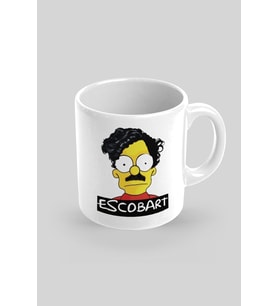 Escobart Baskılı Kupa Bardak
