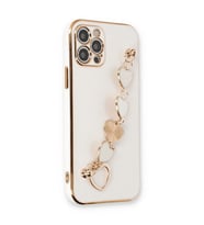 Apple İphone 12 Pro Kılıf Esila Silikon - Beyaz