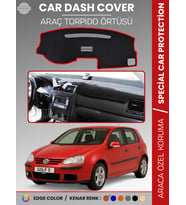VOLKSWAGEN GOLF 5 (2003-2009) Torpido Örtüsü Ön Göğüs Tam Uyum Çatlamayı Önler