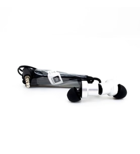 Winex 3.5mm Jack Girişli Mıknatıslı Metal Mikrofonlu Kablolu Kulakiçi Kulaklık Gri