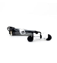 Winex 3.5mm Jack Girişli Mıknatıslı Metal Mikrofonlu Kablolu Kulakiçi Kulaklık Gri