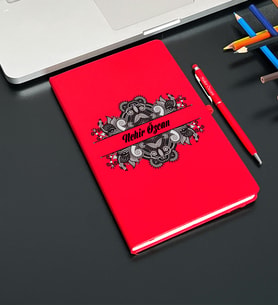 Kişiye Özel Deri Tasarım Defter TS17