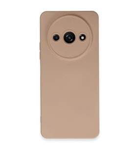 Xiaomi Redmi A3 4g Kılıf Nano İçi Kadife Silikon - Pudra