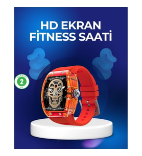 Mey İthalat® IP67 Suya Dayanıklı Akıllı Saat Uzun Pil Ömürlü