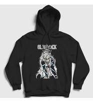 Presmono Unisex Siyah Seishiro Nagi Futbol Soccer Anime Bluelock Kapüşonlu Sweatshirt 450211tt