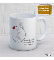 anneler Günü Özel Kupa Bardak 10