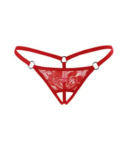 Giyim  Ağı Açık Dantelli Büyük Beden Fantezi G String