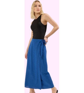 Kadın Şık Sarong Maxi Etek 100 Yün Viskon Dokuma Shally Günlük Hafta Sonu Kaliteli Malzeme