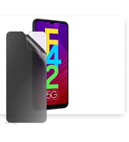 SChitec SAMSUNG Galaxy F42 5G Uyumlu Ön Yüzey Hayalet Privacy Hidrojel Ekran Koruyucu