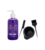 Saç Boyası Leylak 250 ml Ve Fluweel Saç Boya Kabı Seti  869900100647163