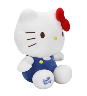 S00006116 PELUŞ H.KITTY S4 MAVİ TULUMLU 35CM
