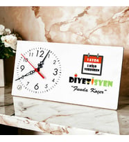 Diyetisyen Doktora Hediye Şık Masa Saati