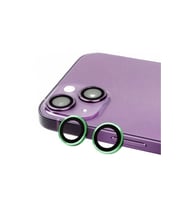 Apple iPhone 14 Uyumlu Zore CL-07 Kamera Lens Koruyucu (Açık Yeşil)