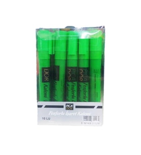 Picador Fosforlu Kalem Pastel Yeşil (10 Lu Paket)