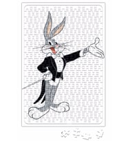 Looney Tunes Bugs Bunny The Magician Puzzle 240 Parça Yapboz