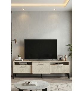 Mistral TV Sehpası Suntalam Ekru 160x40 cm