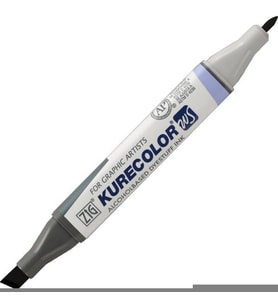 Zig Kurecolor Twin S Grafik Çizim Kalemi C.02 Cool Gray 2 