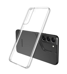 Galaxy S22 Plus Kılıf Zore Vonn Şeffaf Sert Silikon Kılıf (Renksiz)