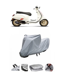 Vespa LX 125 3V i.e  Gri Motosiklet Brandası ARKA ÇANTA UYUMLU DEĞİLDİR