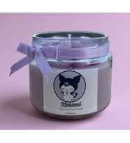 Kuromi Coquette Frambuaz Kokulu Kavanoz Mum (Mor)