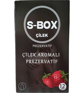 S-Box Çilek Aromalı Prezervatif 12'li