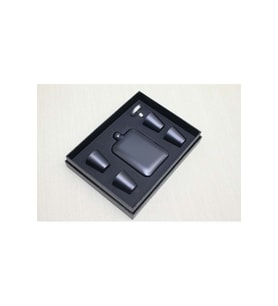 Kişiye Özel 4 Shot Bardaklı Matara Seti - 13x8cm