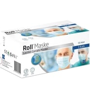 Roll Cerrahi Maske 3 Katlı Tekli Zarf 50LI 1 Adet