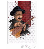 Aşık Veysel İllustrasyon Puzzle 240 Parça Yapboz