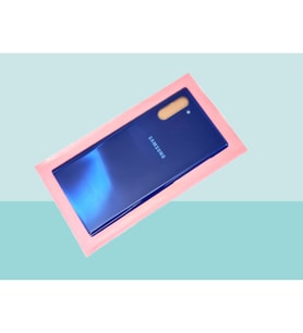 Samsung Galaxy NOTE 10 Uyumlu Arka Kapak Batarya Kapağı - MAVİ