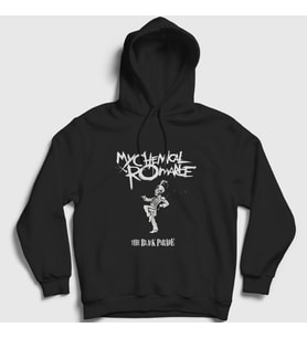 Presmono Unisex Siyah Parade My Chemical Romance Kapüşonlu Sweatshirt 71811tt