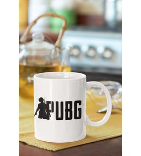Pubg Baskılı Porselen Kupa Bardak