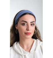 Mavi Pratik Hazır Geçmeli Tesettür Bone Viskon Kumaş Sade 3007_34