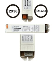 Philips HF-E 2x36W Elektronik Balast