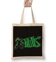Hulk Personalizada Bez Çanta Uzun Saplı