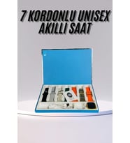Northcity Akıllı Saat Unisex - Çoklu Kordonlu Su Geçirmez Akıllı Saat