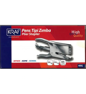 KRAF 40G ZIMBA MAKİNESİ PENS TİPİ 45 SAYFA 24/6