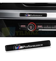 Bmw M Performance Torpido Konsol Logo Metal Arma Amblem Siyah