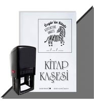 Kişiye Özel  Adventure Awaits Zebra Tarihli Kitap Kaşesi (Siyah)
